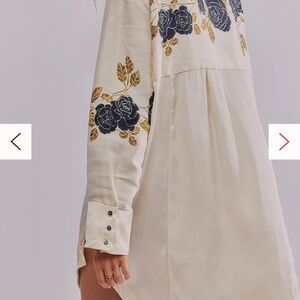Free people off the vine button up
